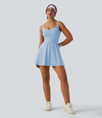 Robe de tennis 2-en-1 SoftlyZero™ Airy mini effet frais InstantCool avec poche, accès facile Easy Peasy, protection solaire UPF50+