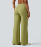 Pantalon yoga droit  Halara UltraSculpt™ taille haute avec cordon de serrage et poches