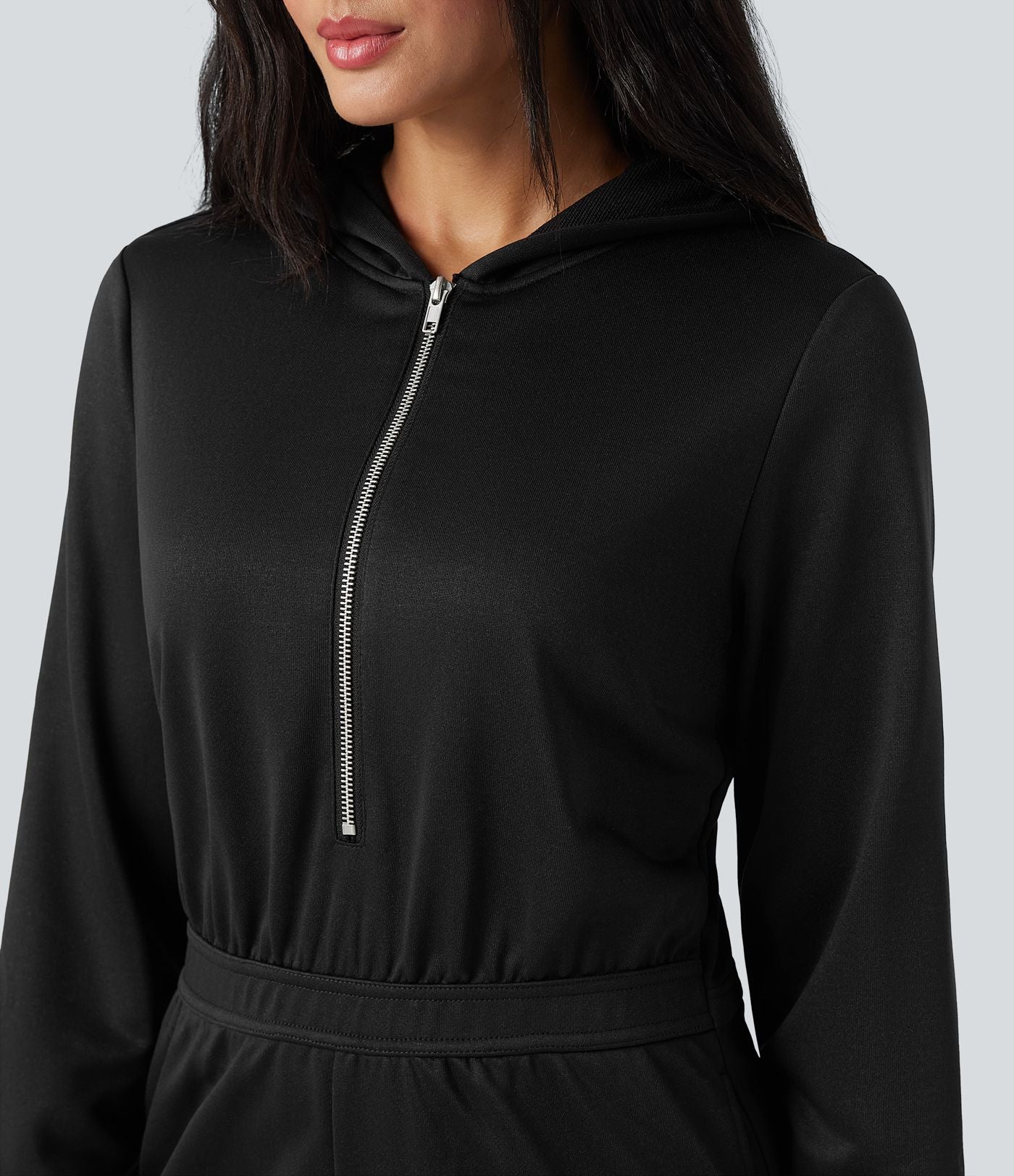 Combinaison jogging à capuche manches longues avec poches - Édition Easy Peasy