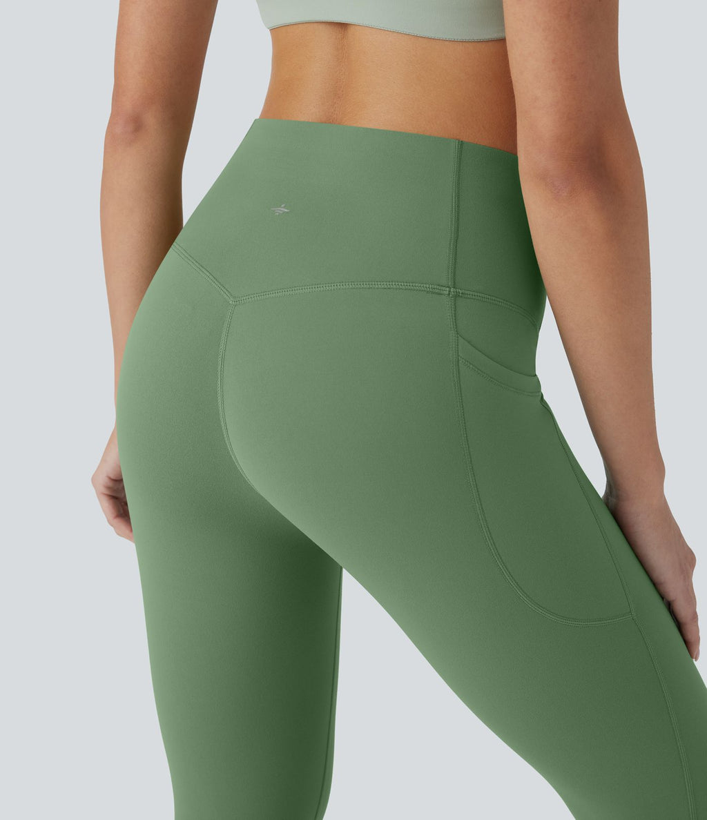 Legging corsaire de yoga gainant taille haute avec poches Halara UltraSculpt™