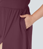 Robe Midi Casual Grande Taille Everyday - Lala Land