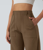 Pantalon barrel DayStretch taille haute avec poches
