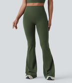 Halara UltraSculpt™ Legging yoga évasé gainant push-up taille haute à fronces avec poches