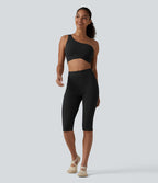 Halara UltraSculpt™ Legging corsaire de yoga taille haute avec poches