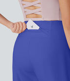 Bermuda SoftlyZero™ Airy de yoga taille haute avec poches multiples et effet frais InstantCool