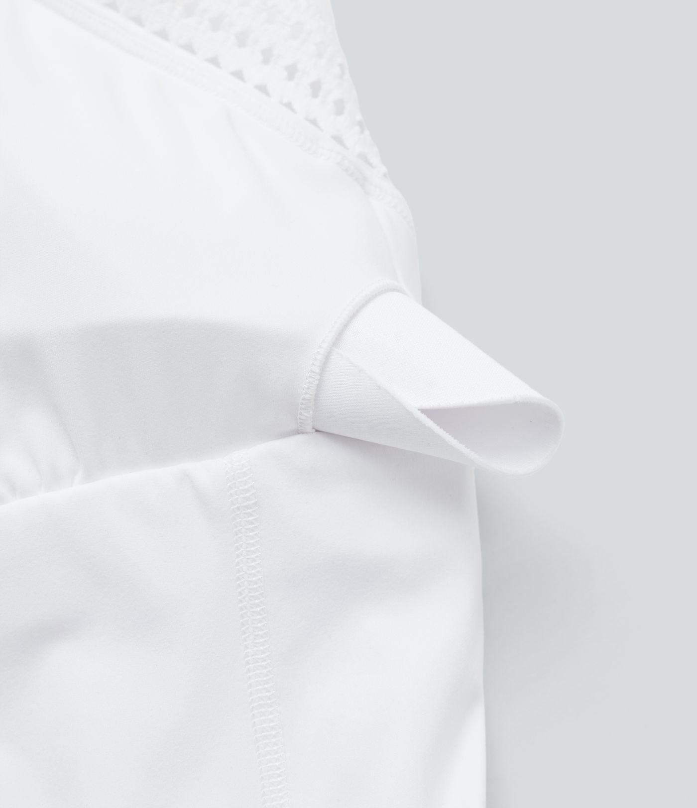 Robe de yoga courte 2-en-1 dos nu à nouer Softlyzero™ Airy Cool Touch avec poche latérale - UPF50+
