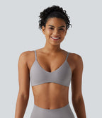 Bralette lounge à col en V