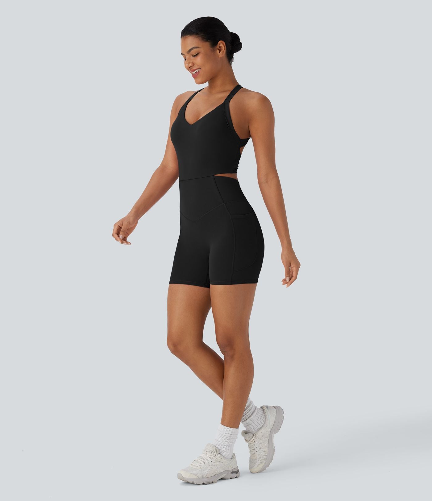 Legging de yoga gainant taille haute avec poches Halara UltraSculpt™