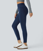 Halara Flex™ Jegging Casual Taille Haute Tricot Extensible Poche Latérale Arrière