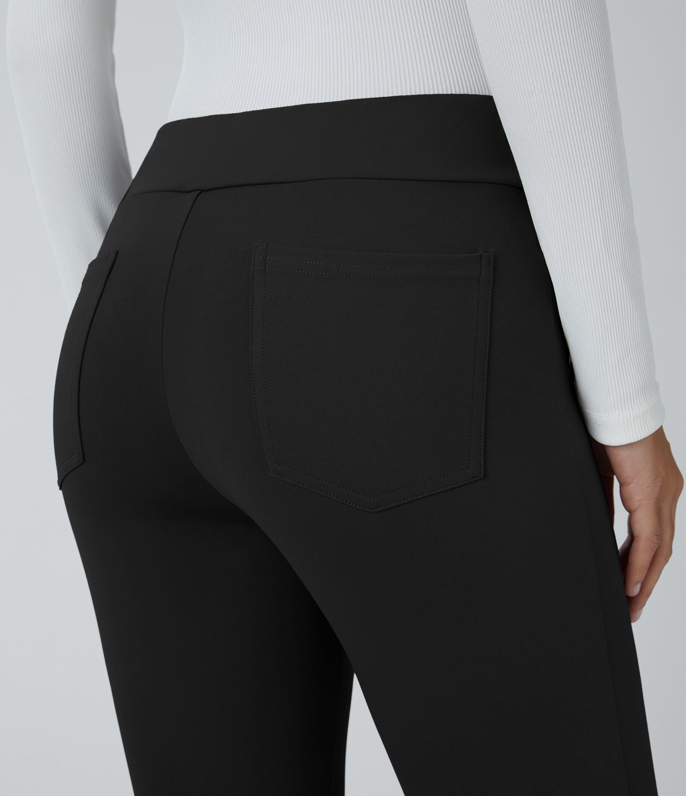Pantalon tailleur taille moyenne Halara Flex™ avec poches