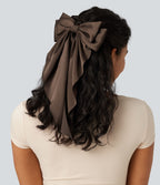 Barrette nœud en satin