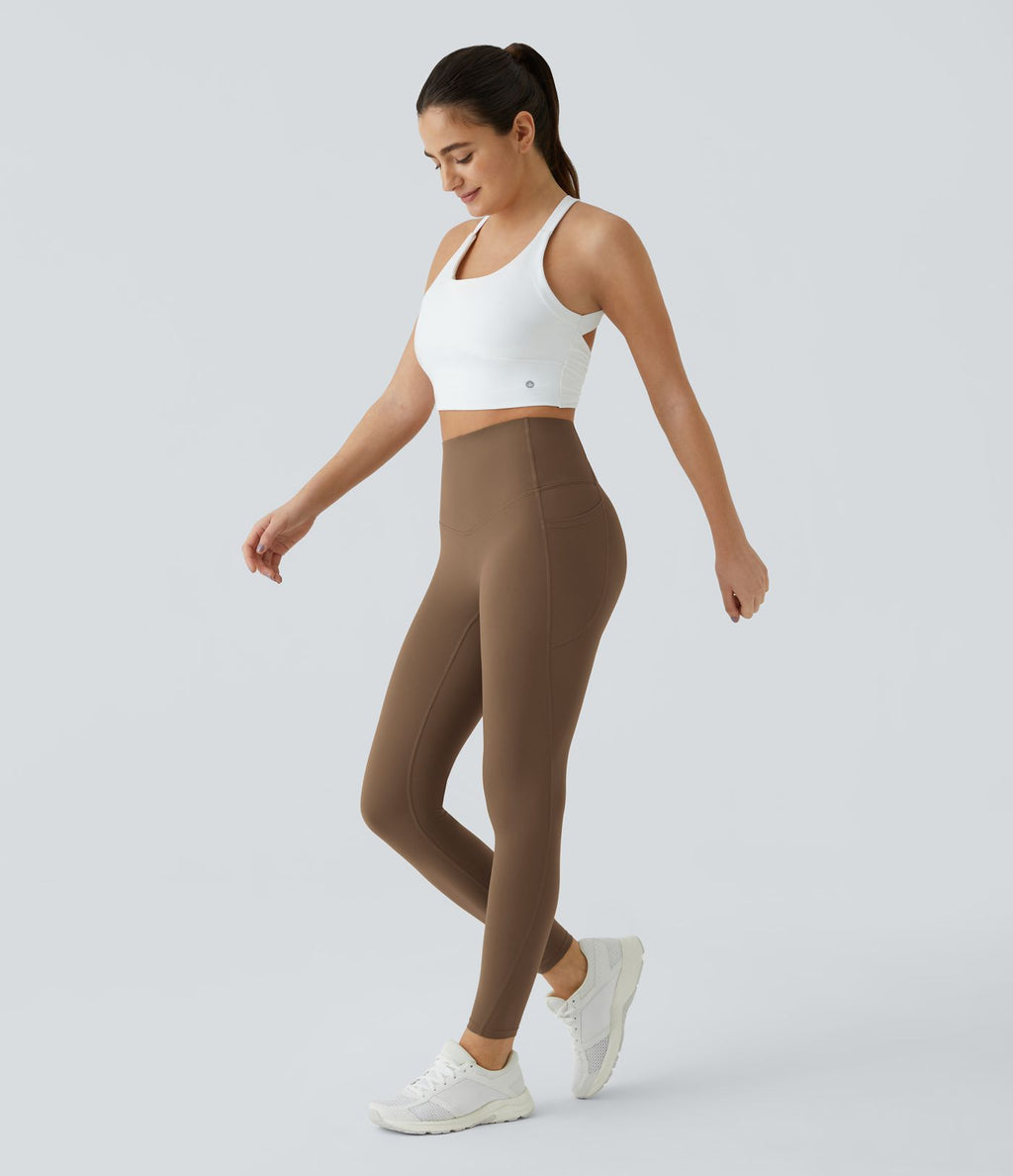Legging d'entraînement gainant taille haute avec poches Halara UltraSculpt™