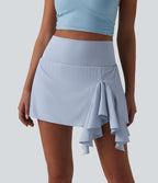 Jupe de danse courte Breezeful™ à taille haute, à volants, 2 en 1, séchage rapide et poches