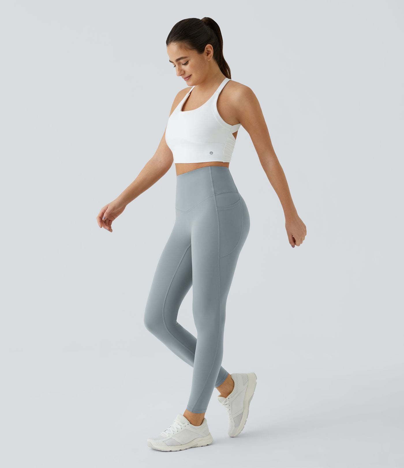 Legging d'entraînement gainant taille haute avec poches Halara UltraSculpt™
