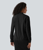 Blouse de travail col V manches longues