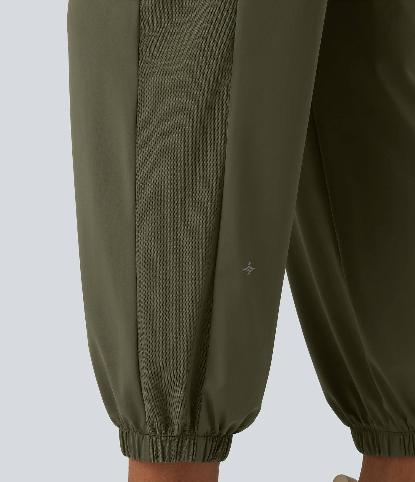 Jogging de sport taille haute en maille contrastée respirante avec poches - Protection solaire UPF50+