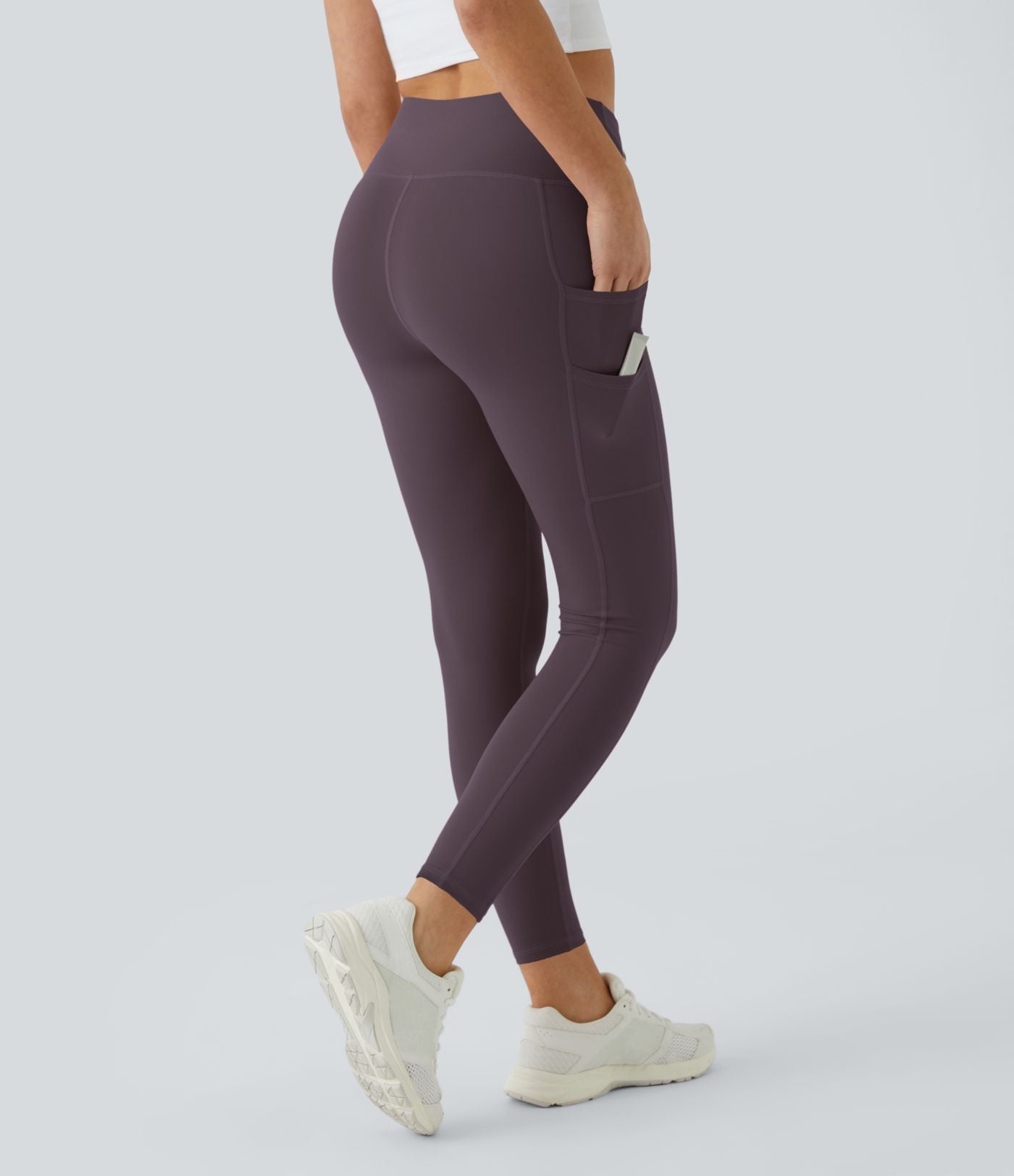 Softlyzero™ Legging Uni Taille Haute Doubles Poches - UPF50+