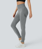 Legging push-up taille haute froncé sans couture OneForm Seamless Flow