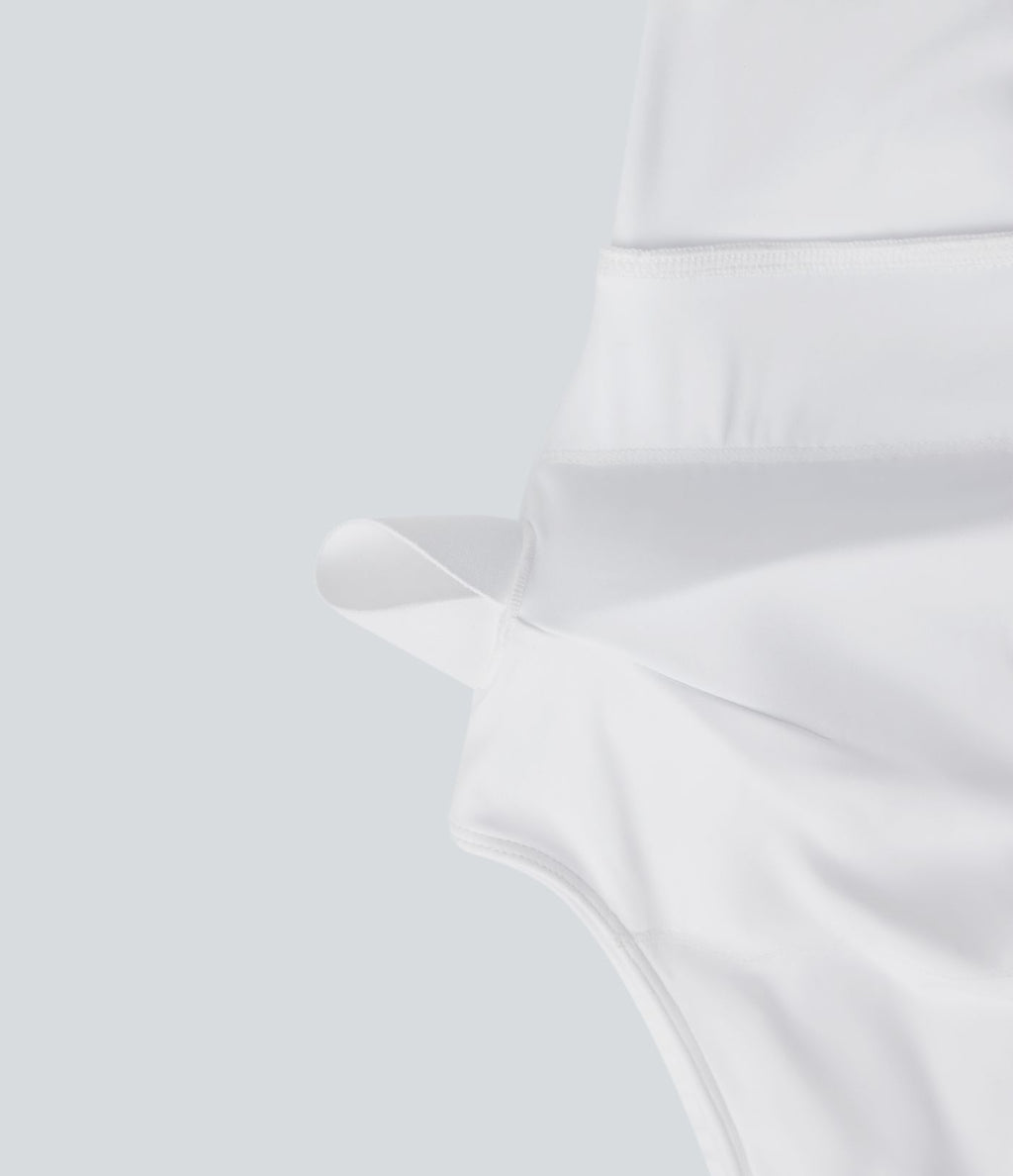 Débardeur décontracté court SoftlyZero™ Airy dos nu à col rond et effet frais InstantCool