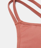 Brassière de sport maintien léger bretelles froncées doubles bonnets A-D OneForm Seamless Flow