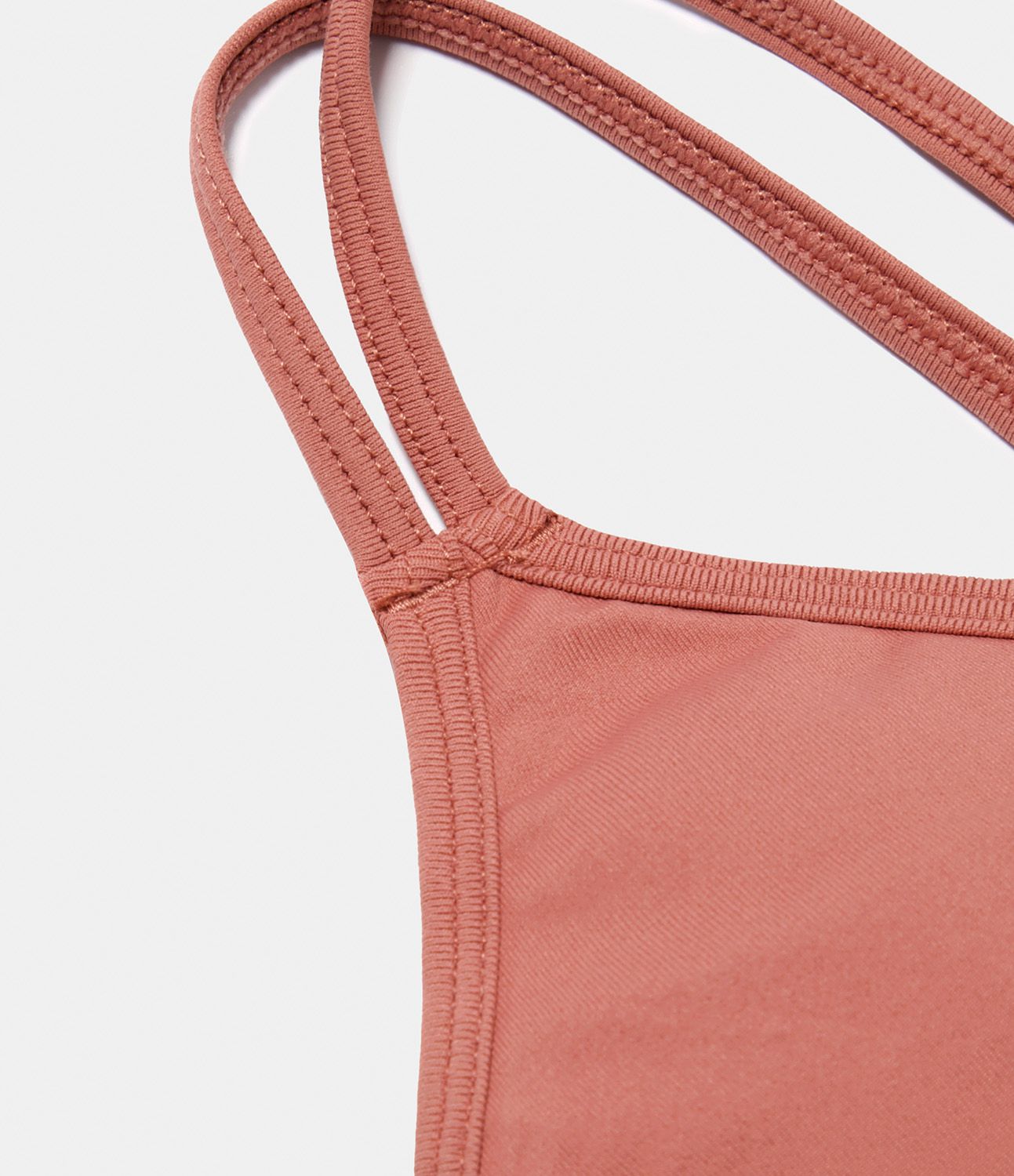 Brassière de sport maintien léger bretelles froncées doubles bonnets A-D OneForm Seamless Flow